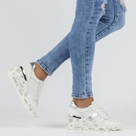 Ledersneaker Filippo DP3550 / 22 Wh weiß 2