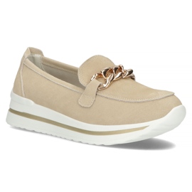 Lederschuhe Filippo DP3555 / 22 Beige sein 1