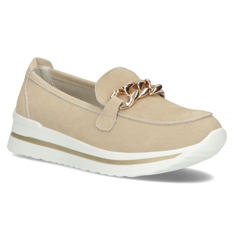 Lederschuhe Filippo DP3555 / 22 Beige sein 1
