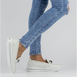 Lederschuhe Filippo DP3555 / 22 Wh weiß 1