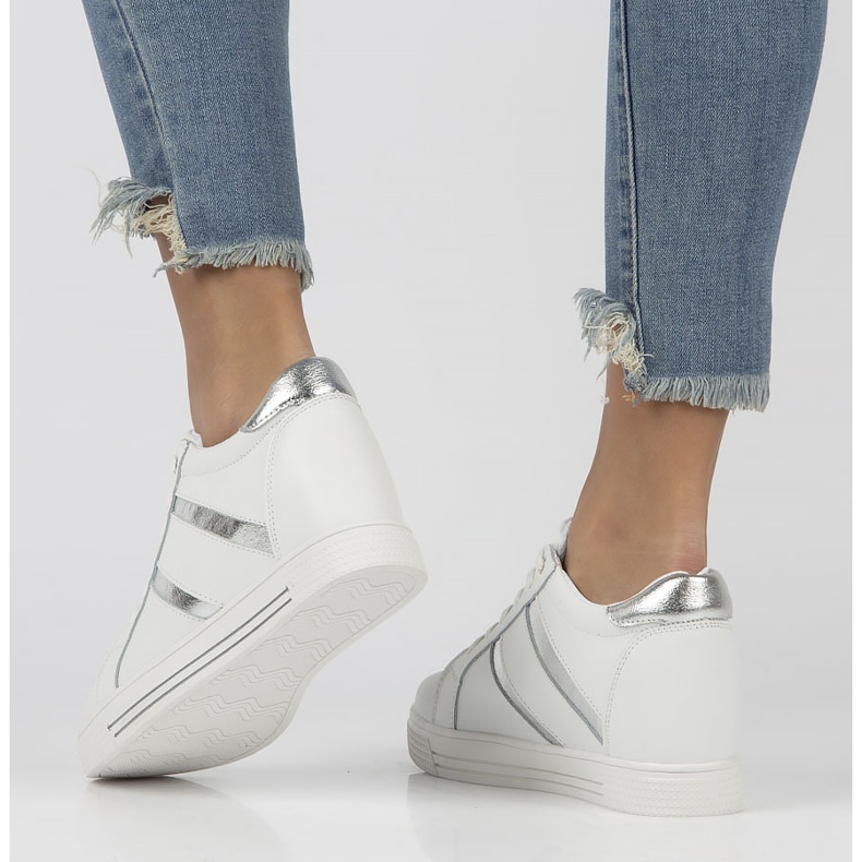 Ledersneaker Filippo DP3549 / 22 Wh weiß 1