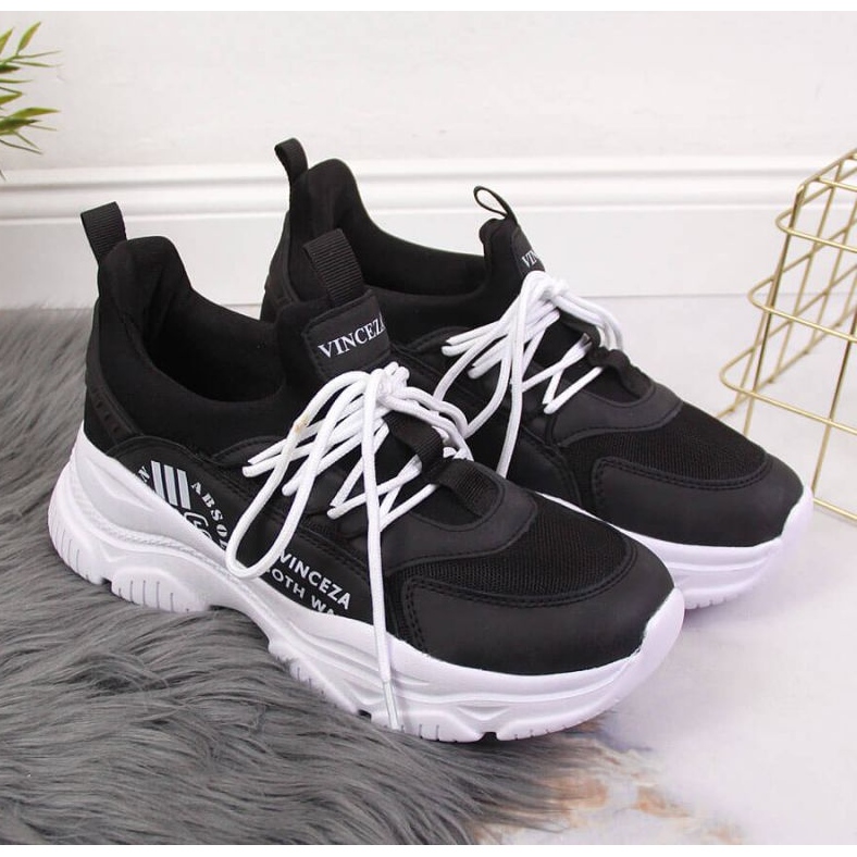 Vinceza W JAN120A Sportschuhe schwarz 2