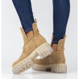 Wildlederstiefel Filippo 30065 Kamel beige braun 2