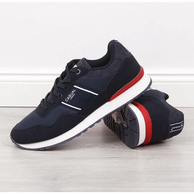 McKeylor M JAN123A marineblaue Freizeitsportschuhe 2