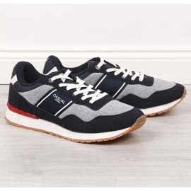 Lässige Mckeylor M JAN123B marinegraue Sportschuhe marineblau 1