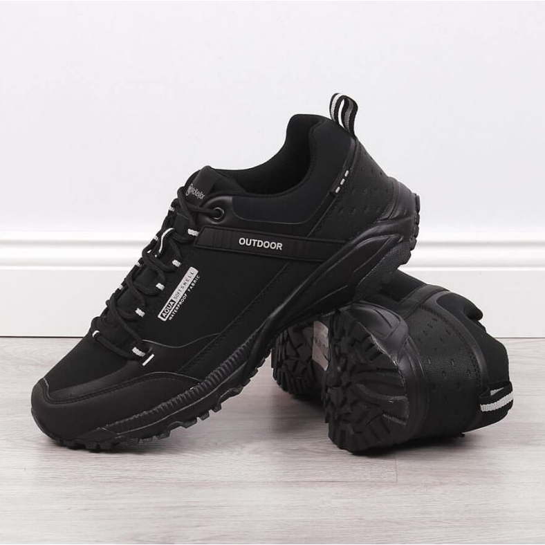 Schwarze McKeylor M JAN124 Trekkingschuhe 2