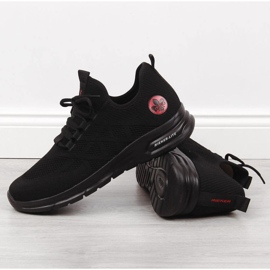 Rieker M RKR534 schwarze Socken Sportschuhe 2