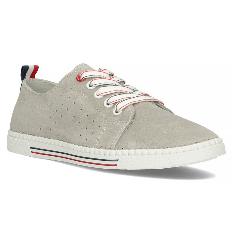 Lederschuhe Filippo DP3507 / 22 Gr grau 1