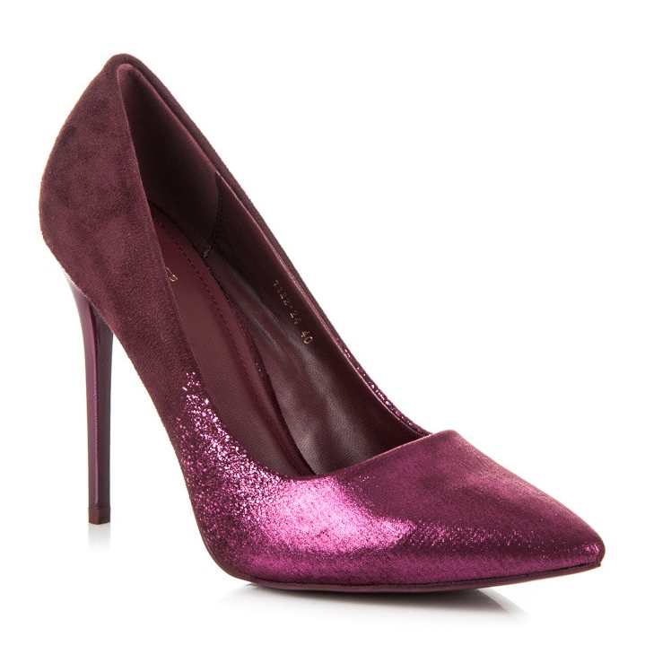Vices Glänzende Pumps rosa 1