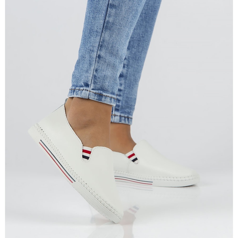 Lederschuhe FILIPPO DP066 / 22 Wh weiß 1