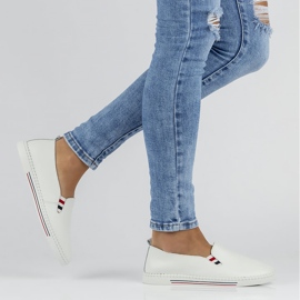 Lederschuhe FILIPPO DP066 / 22 Wh weiß 2