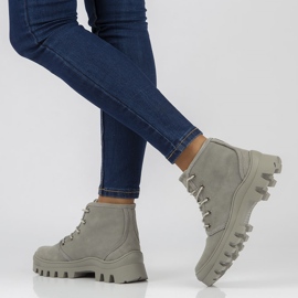 Lederturnschuhe Filippo DBT3523 / 22 Gr grau 1