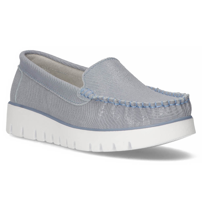 Lederhalbschuhe Filippo DP3534 / 22 Bl blau 1