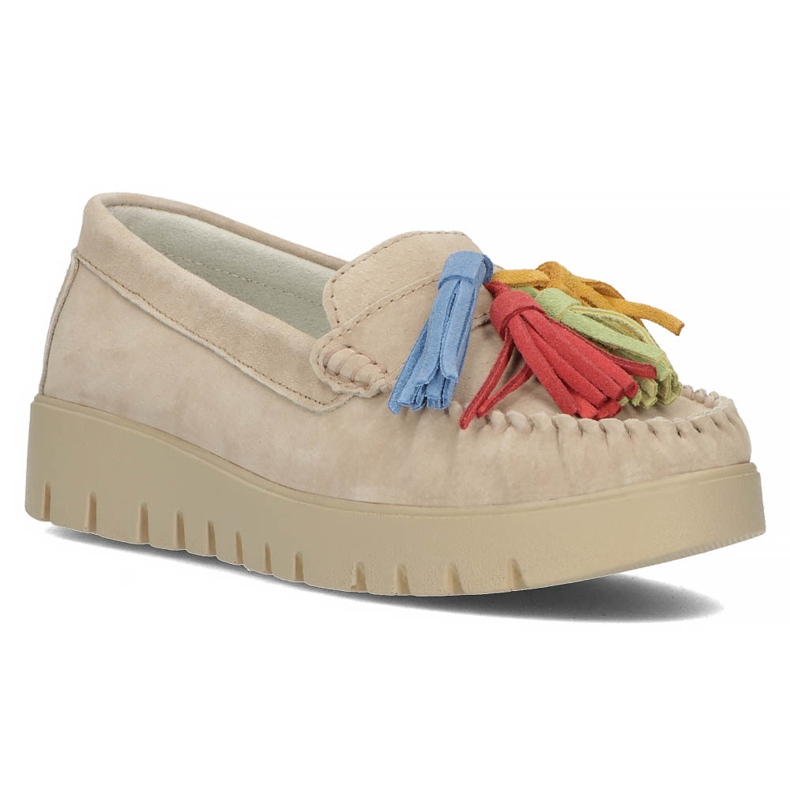 Lederschuhe Filippo DP3535 / 22 Beige sein 1