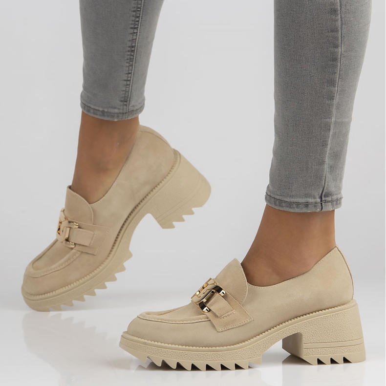 Wildlederschuhe Filippo 20107 beige 2