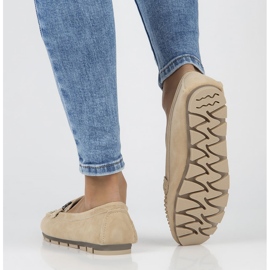 Leder-Slipper Filippo DP3613 / 22 Beige sein 2