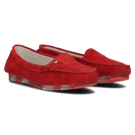 Rote Filippo DP2037 / 22 Rd Lederloafer 1