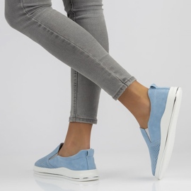 Lederschuhe Filippo DP3622 / 22 Bl blau 1