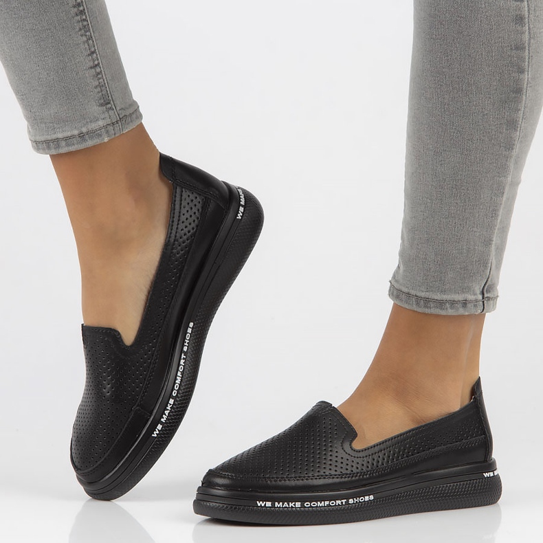 Lederschuhe Filippo DP3623 / 22 Bk schwarz 2