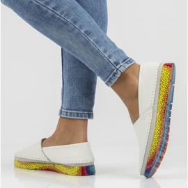 Lederschuhe Filippo DP1213 / 22 Wh weiß 1