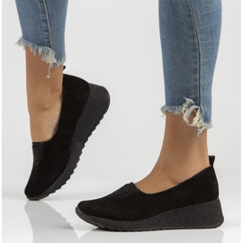 Lederschuhe Filippo DP3646 / 22 Bk schwarz 1