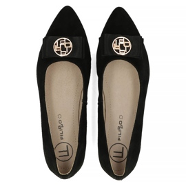 Lederschuhe Filippo DP3683 / 22 Bk schwarz 1