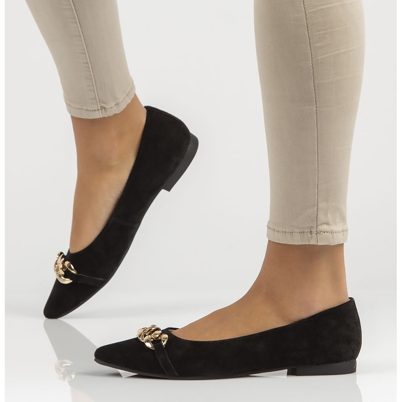 Lederschuhe Filippo DP3642 / 22 Bk schwarz 1