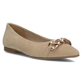 Lederschuhe Filippo DP3642 / 22 Beige sein 1