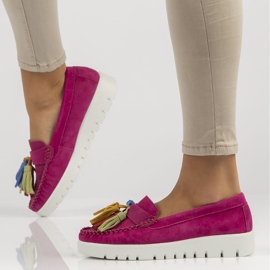 Lederschuhe Filippo DP3535 / 22 Fh rosa 1