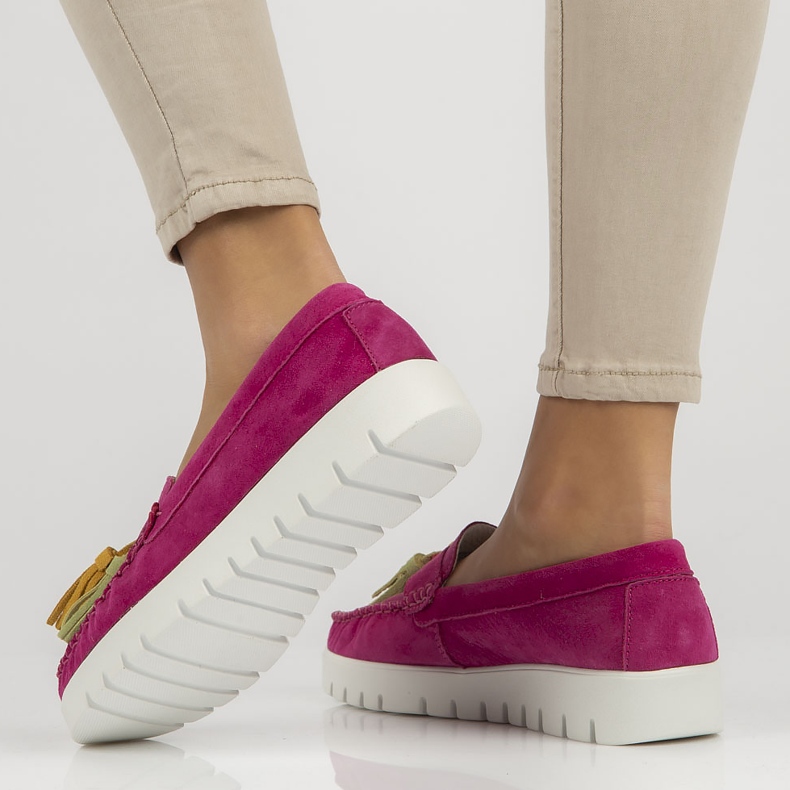 Lederschuhe Filippo DP3535 / 22 Fh rosa 2