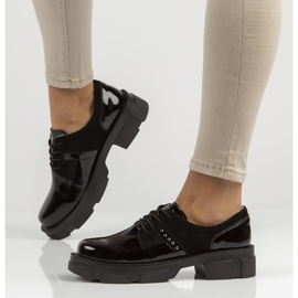 Lederschuhe Filippo DP3713 / 22 Bk schwarz 1