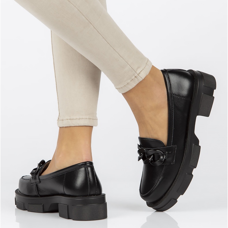 Lederschuhe Filippo DP3221 / 22 Bk Bk schwarz 1