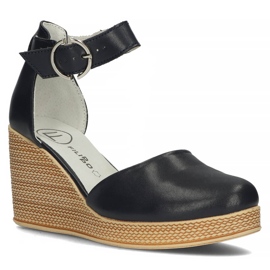 Ledersandalen Filippo DP3519 / 22 Nv marineblau navy blau 1