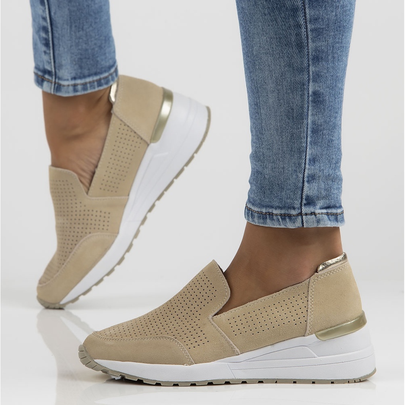 Lederschuhe Filippo DP3537 / 22 Beige sein 1