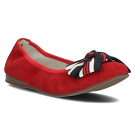 Lederballerinas Filippo DP3634 / 22 Rd rot 1