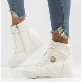 Ledersneaker Filippo DBT3552 / 22 Wh weiß 1