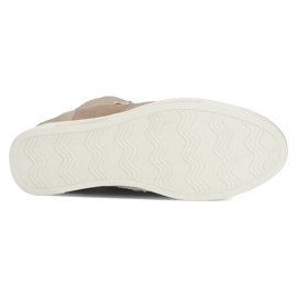 Lederturnschuhe Filippo DBT3552 / 22 Beige sein 3