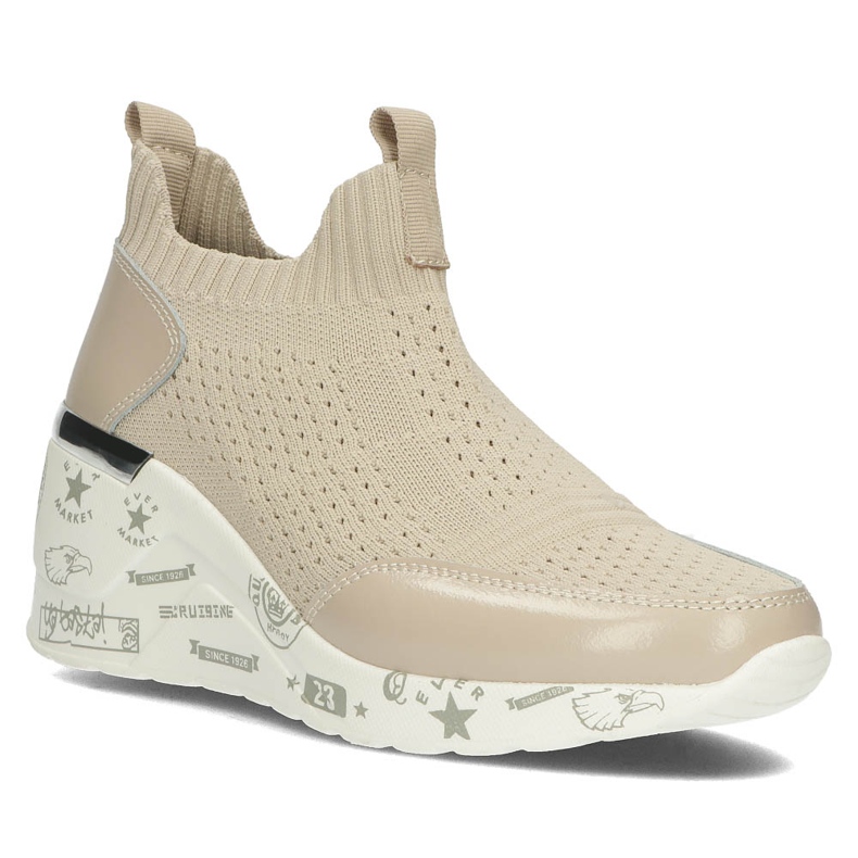 Lederschuhe Filippo DP3551 / 22 Beige sein 1