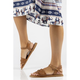 Ledersandalen Filippo DS3901 / 22 Br braun 1