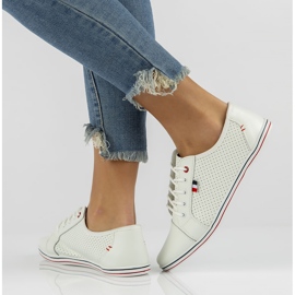 Lederschuhe Filippo DP009 / 22 Wh weiß 1