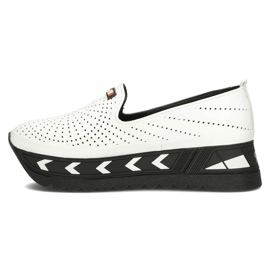 Lederschuhe Filippo DP3906 / 22 Wh weiß 2