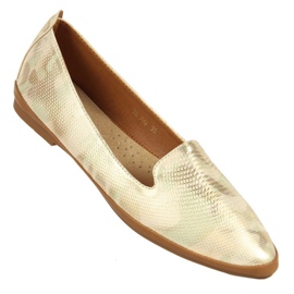 Goldherrliche Damenschuhe von Sergio Leone golden 1