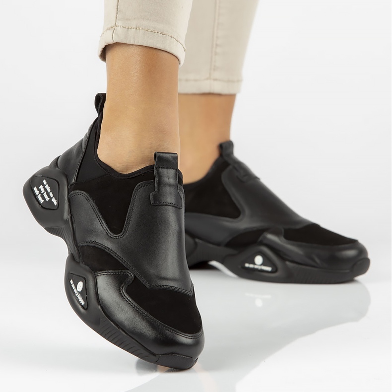 Lederschuhe Filippo DP3911 / 22 Bk schwarz 1