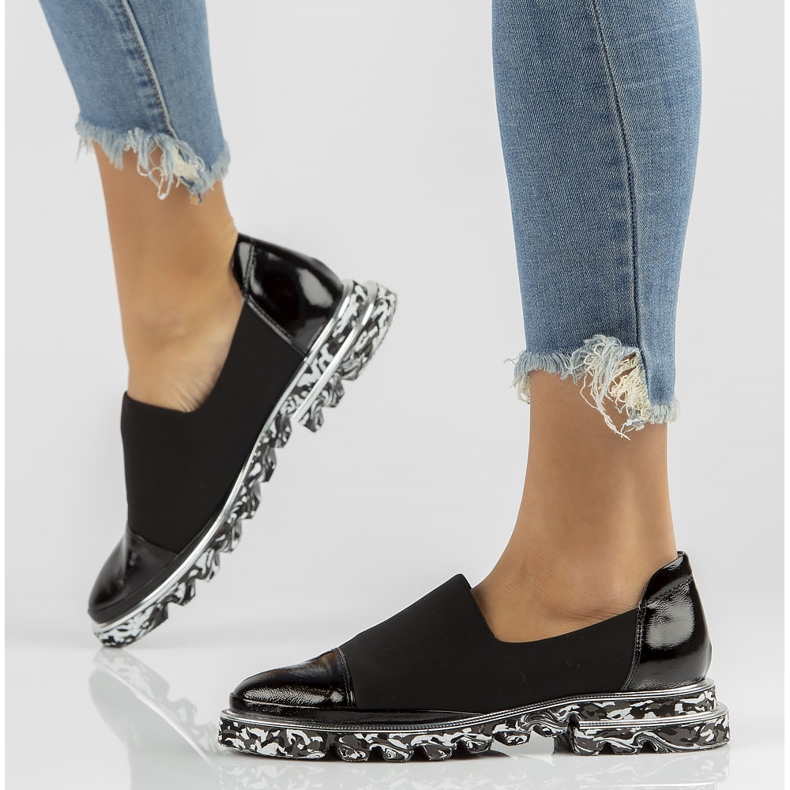 Lederschuhe Filippo DP3920 / 2022 Bk schwarz 1