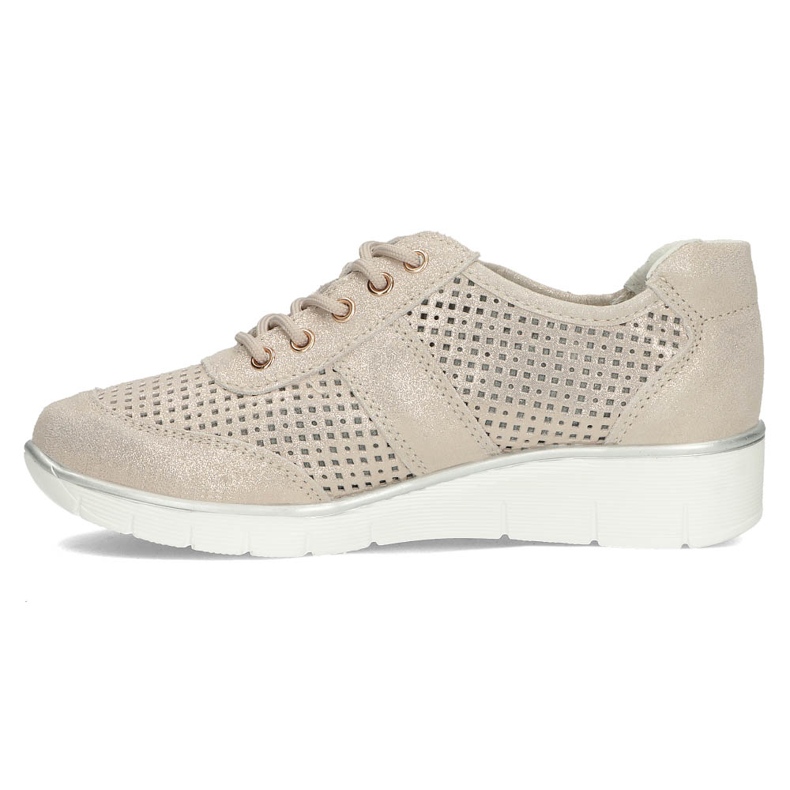 Lederschuhe Filippo DP028 / 22 Gehen Sie golden 1