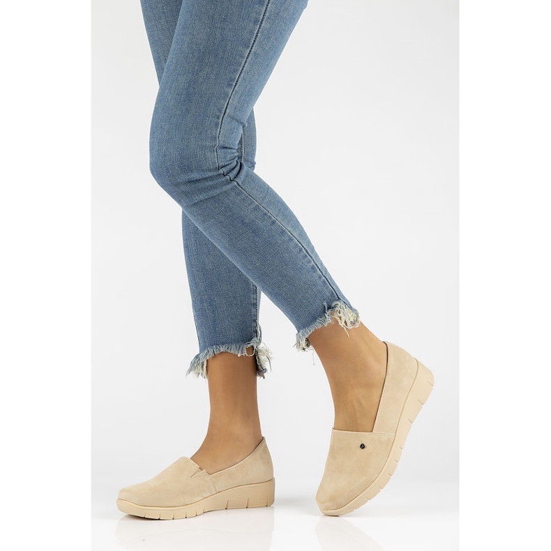 Lederschuhe Filippo DP3628 / 22 Beige sein 1