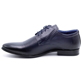 Olivier Formelle Herrenschuhe 482 Marineblau 1