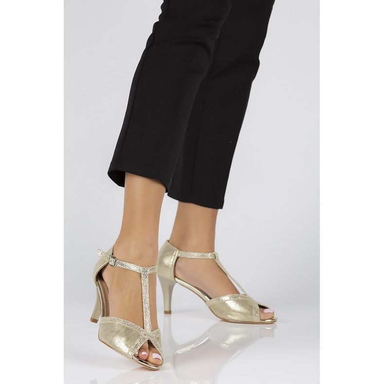 Filippo DS1360 / 22 Go goldene Sandalen 2