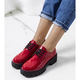 Rot lackierte Schuhe von Eileen 1