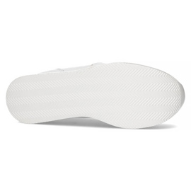 Lederturnschuhe Filippo DP3682 / 22 WH weiß golden 3